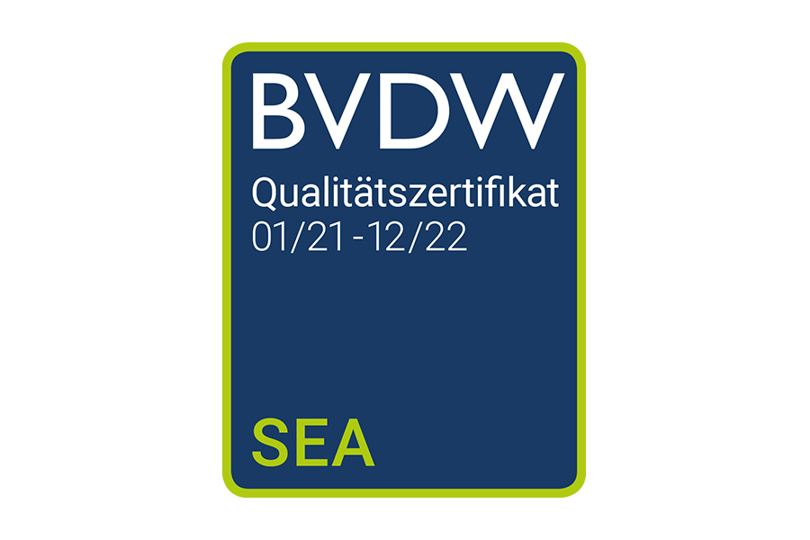 BVDW Zertifikat SEA