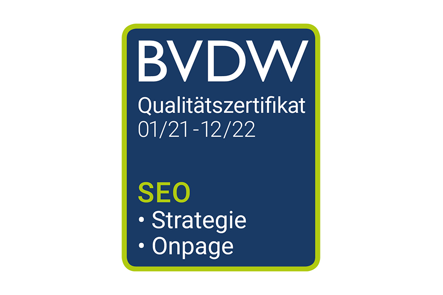 BVDW zertifikat SEO